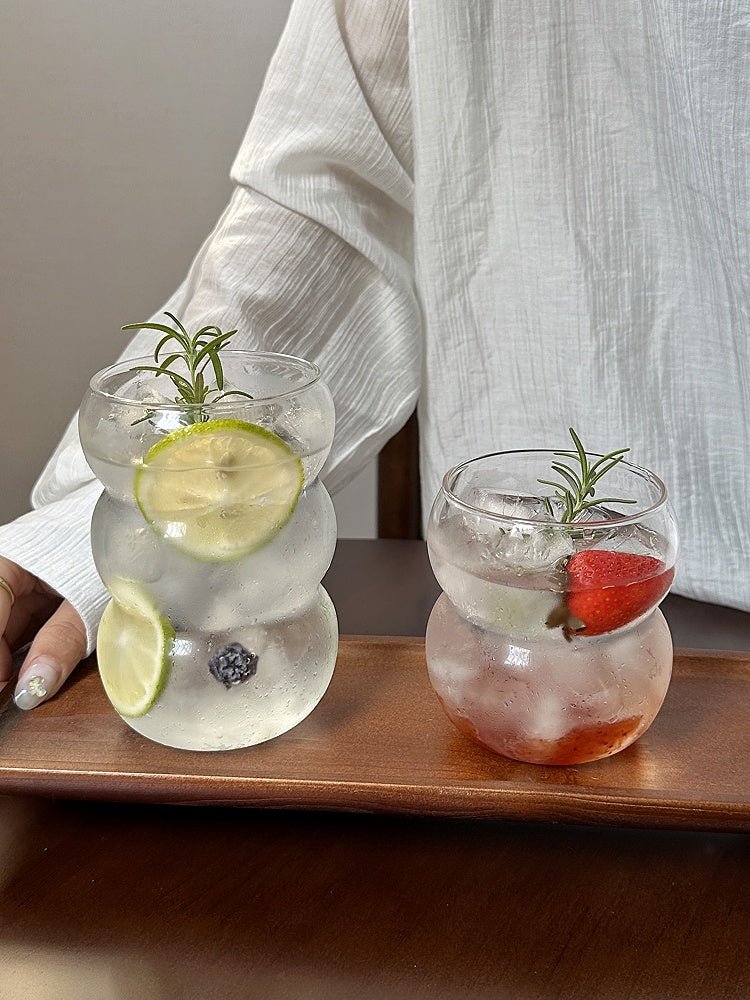 Bubble Shaped Glass Coffee Cups-2